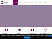 Tablet Screenshot of m4health.pro